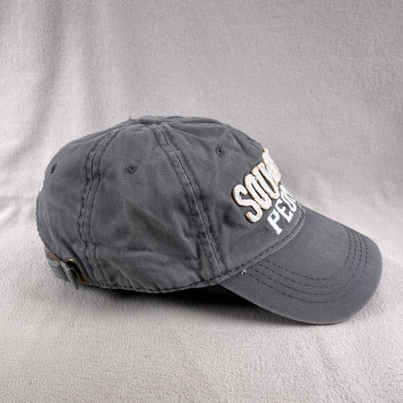 Southern People‎ Hat Womens Gray Strapback Cap Embroidered We People New Orleans - Picture 4 of 12